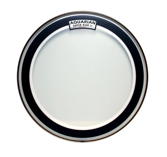 Peau de grosse caisse Superkick 20” transparent