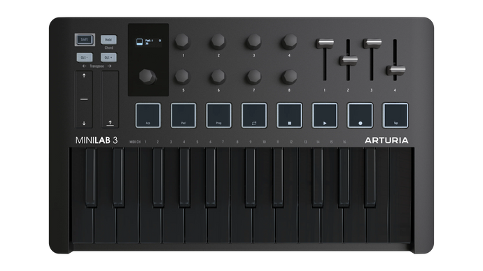 Contrôleur midi Arturia MINILAB3DBK