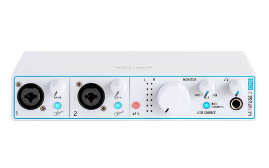 Interface audio SSB-C MiniFuse 2 OTG 2X2 -Blanc