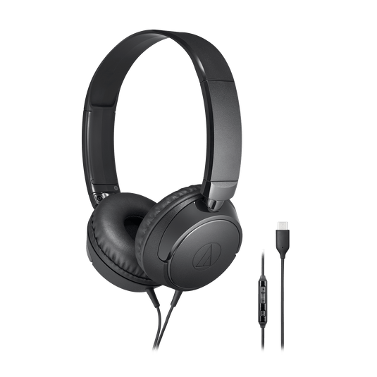 Écouteurs supra-auriculaire USB-C noir
