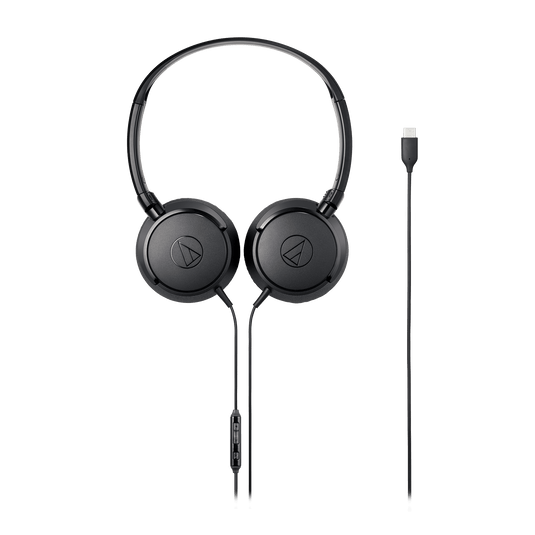 Écouteurs supra-auriculaire USB-C noir