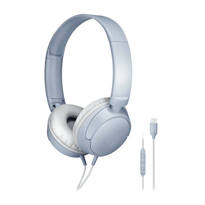 Écouteurs supra-auriculaire USB-C gris