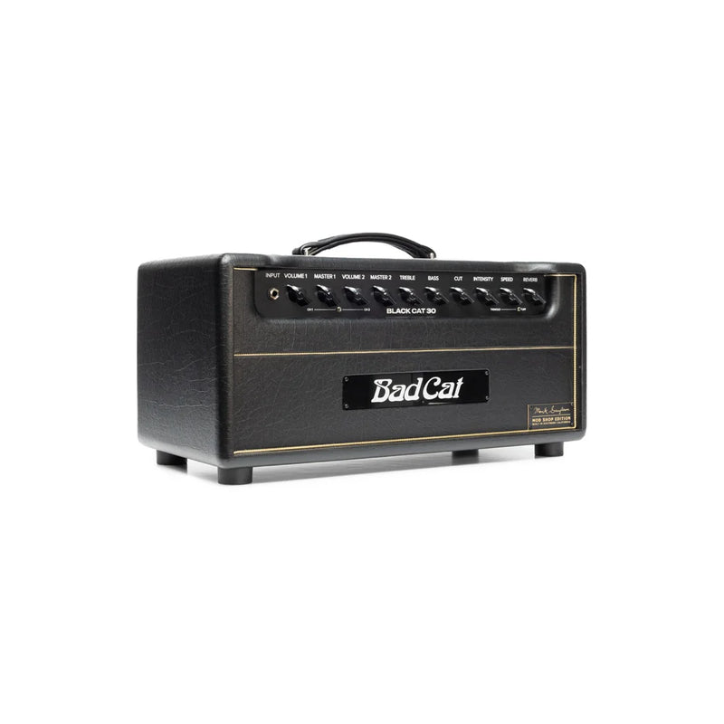 Load image into gallery viewer, Amplificateur de guitare, Tête Black Cat modifiée par Mark Sampson avec nouveau tone stack et nouvelle section d&#39;alimentation 30 W
