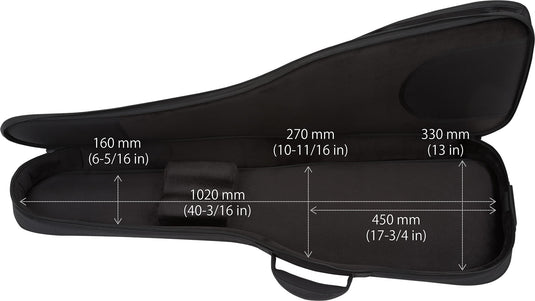 Étui flexible de guitare électrique