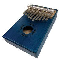 Kalimba 10 Notes - Bleu