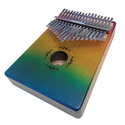 Kalimba 17 notes - multicolore