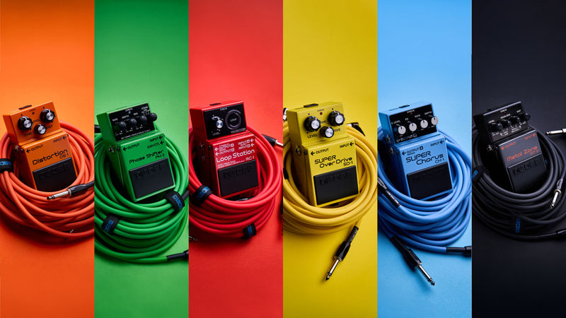 Chargez l&#39;image dans la visionneuse de la galerie, Câble d’instrument de 10 pieds jaune, droit et à angle droit
