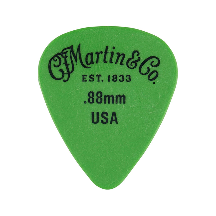 Ensemble de 12 plectres  88mm, 351, Vert