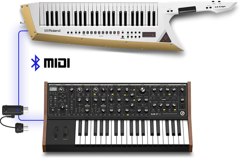 Load image into gallery viewer, Adaptateur MIDI sans Fil Bluetooth "WIDI MASTER"
