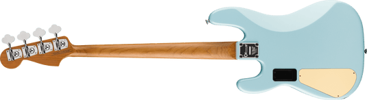 Basse Pro-Mod San Dimas PJ IV à touche en érable torréfié (fini Sonic bleu) (pas d’étui)