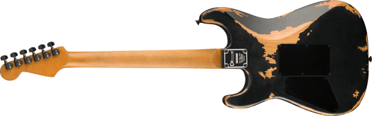 PRO-MOD RELIC SAN DIMAS® STYLE 1 HH FR PF, Pau Ferro Fingerboard, Weathered Black (avec étui souple)