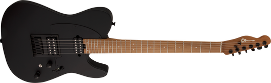 Guitare électrique, PRO-MOD SO-CAL STYLE 2 24 HH HT CM Touche en érable caramélisé,Noir Satiné
