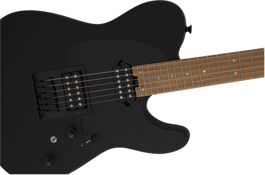 Guitare électrique, PRO-MOD SO-CAL STYLE 2 24 HH HT CM Touche en érable caramélisé,Noir Satiné