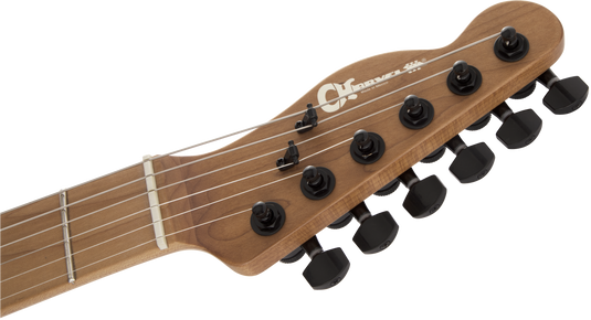 Guitare électrique, PRO-MOD SO-CAL STYLE 2 24 HH HT CM Touche en érable caramélisé,Noir Satiné