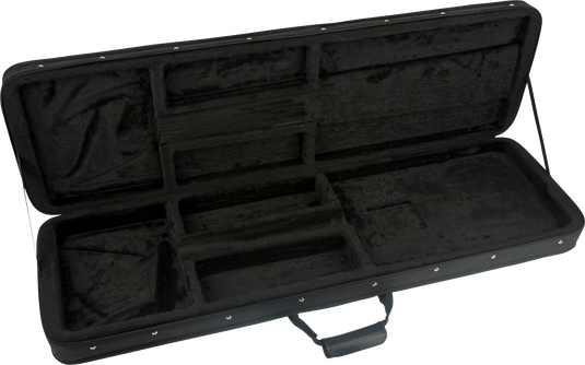 Étui rigide moulé pour basse CHARVEL 4 et 5 cordes - Noir