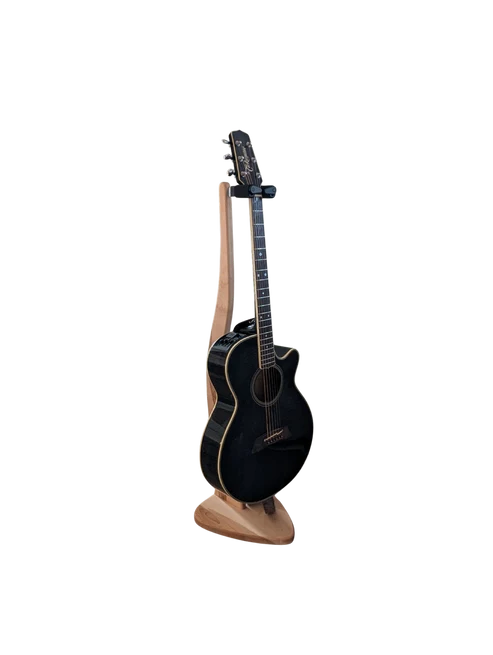 Support de guitare en merisier
