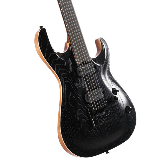 Guitare électrique KX700 Evertune avec étui - Noir à pores ouverts