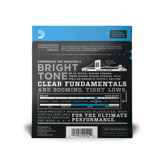 Cordes de basse à échelle courte régulières, 45-100