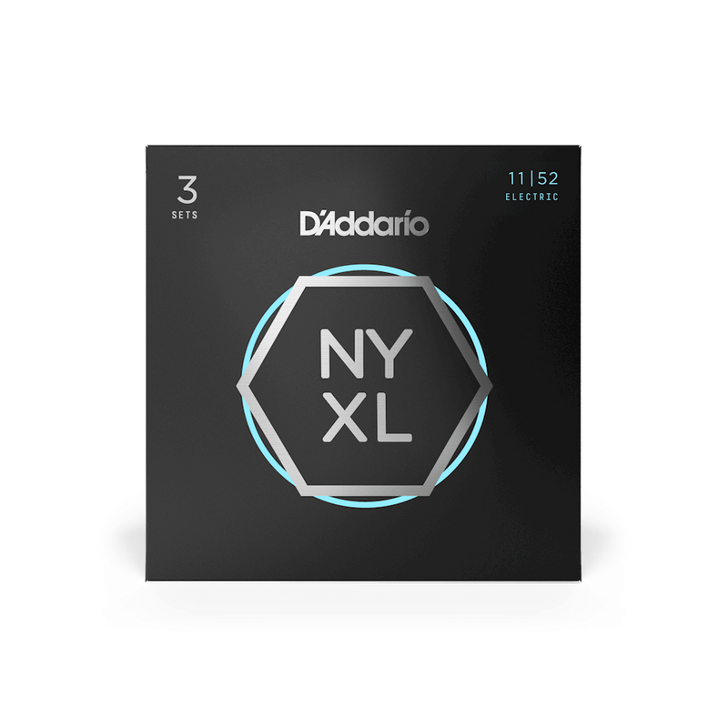 Chargez l&#39;image dans la visionneuse de la galerie, Cordes de guitare électrique D’addario NYXL 11-52 (3-pack)
