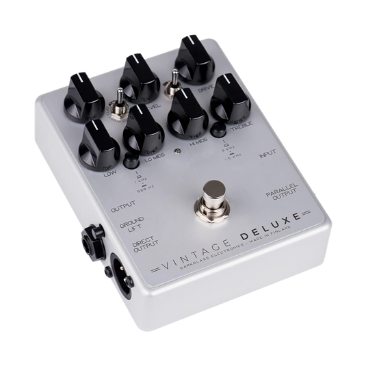 Pédale d'overdrive pour basse Vintage Deluxe V3