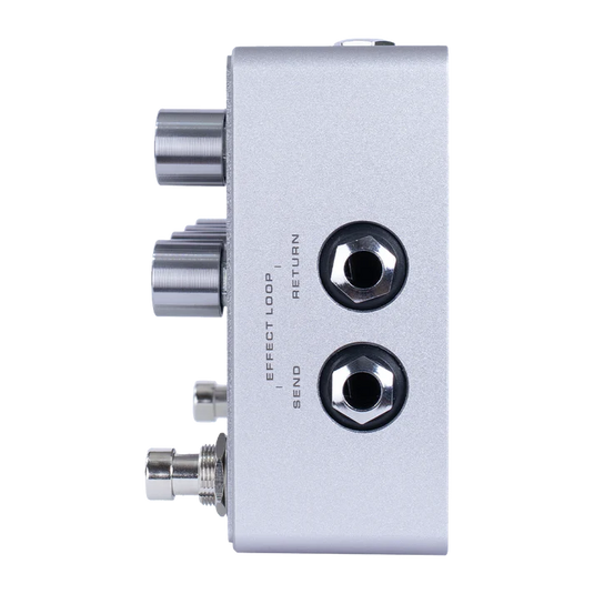 Pédale de distortion et octave pour basse électrique