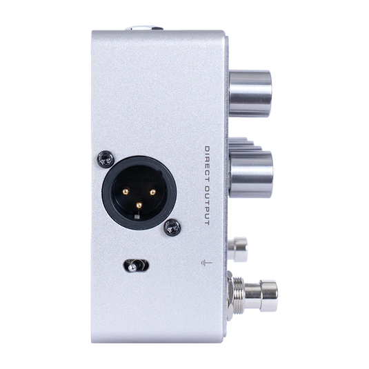 Pédale de distortion et octave pour basse électrique