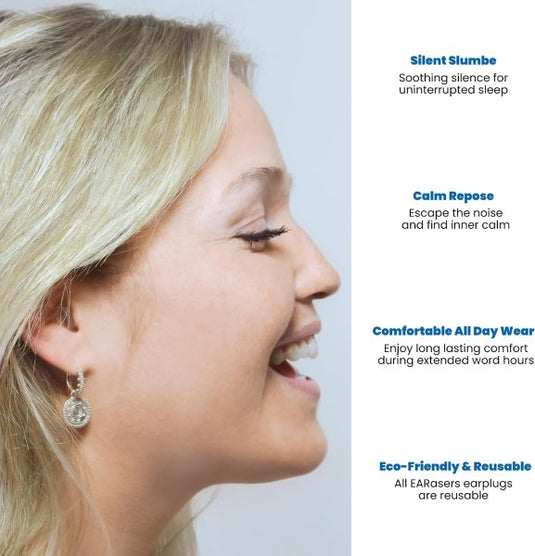 Bouchons d'oreille pour musiciens à réduction de crête -36dB (large)