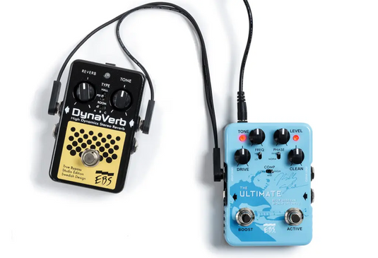 Pédale EBS d’overdrive  Basse Signature  Ultime de Billy Sheehan