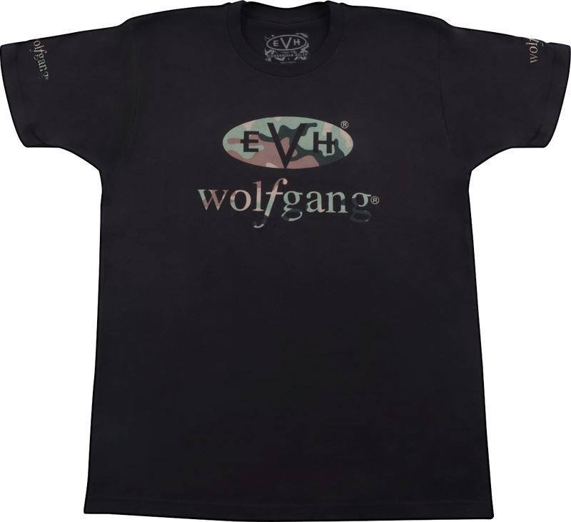 Load image into gallery viewer, T-Shirt à manche courte EVH Wolfgang-Noir-XL
