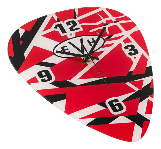 Horloge EVH en forme de pick