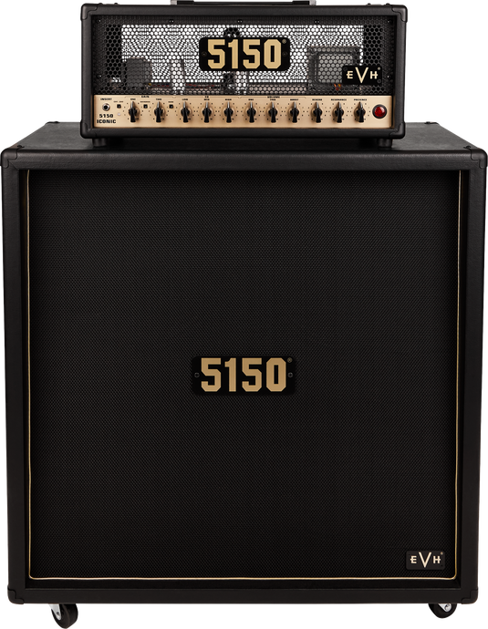 Amplificateur de guitare, Tête-ampli 5150 de la série Iconic (tubes EL34, 15 W, fini noir)