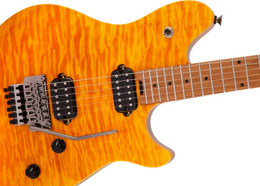 Wolfgang WG Standard- Touche en érable torréfié-Transparent Amber