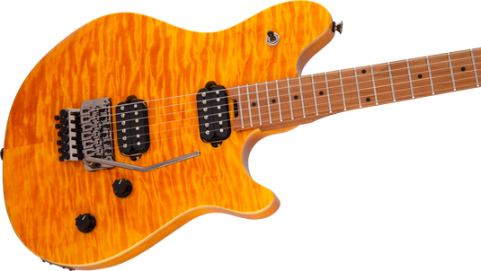 Wolfgang WG Standard- Touche en érable torréfié-Transparent Amber