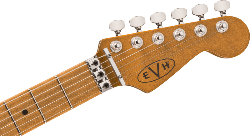 Chargez l&#39;image dans la visionneuse de la galerie, Guitare électrique EVH Frankenstein Relic Series, touche en érable- Silverburst avec étui souple
