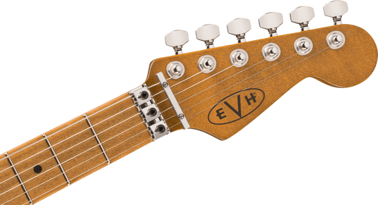 Guitare électrique EVH Frankenstein Relic Series, touche en érable- Silverburst avec étui souple