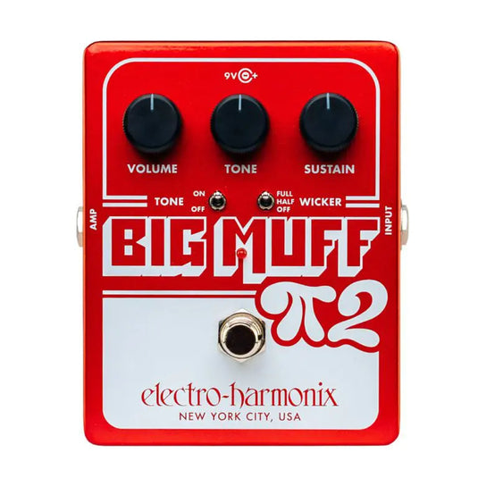 Pédale de fuzz "BIG MUFF PI 2" avec "TONE WICKER"