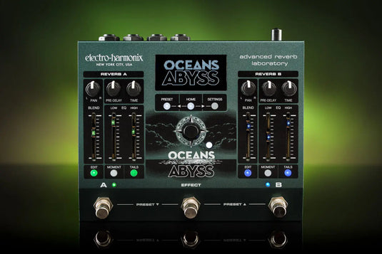 Pédale de réverbération et de modulation OCEANS ABYSS