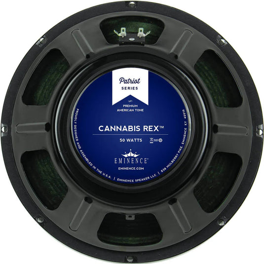 Haut-parleur de guitare 12 pouces 8 ohms Cannabis Rex