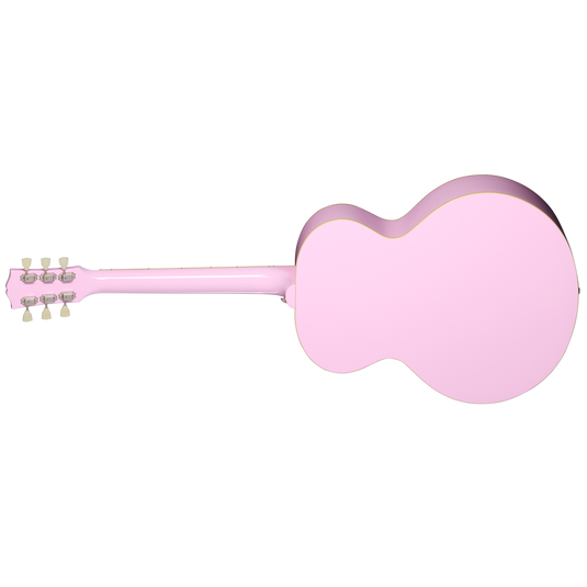 Guitare acoustique-électrique J-180 LS (fini rose, étui rigide inclus)