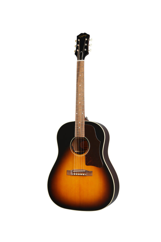 Guitare folk J -45 1942 Banner avec étui rigide– fini Burst rétro