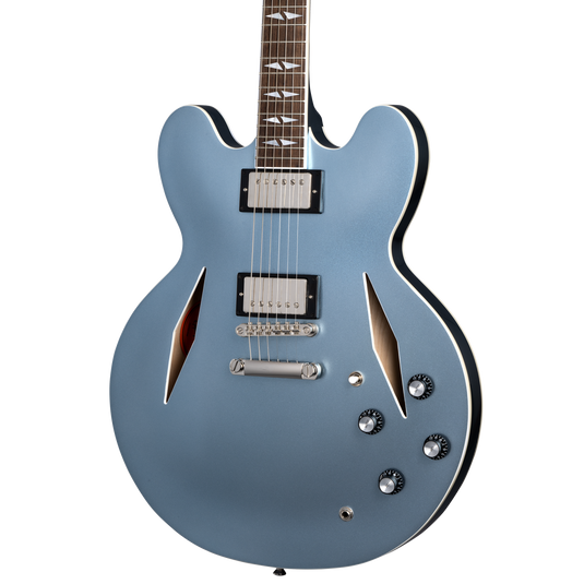 Dave Grohl DG-335, Pelham Blue-core avec étui rigide