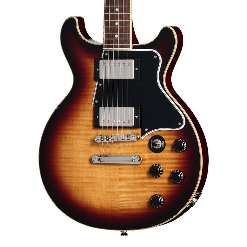 Chargez l'image dans la visionneuse de la galerie, Les Paul Special Double Cut Figured Bourbon Burst avec Étui souple
