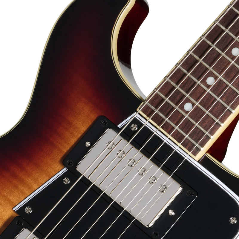 Chargez l'image dans la visionneuse de la galerie, Les Paul Special Double Cut Figured Bourbon Burst avec Étui souple
