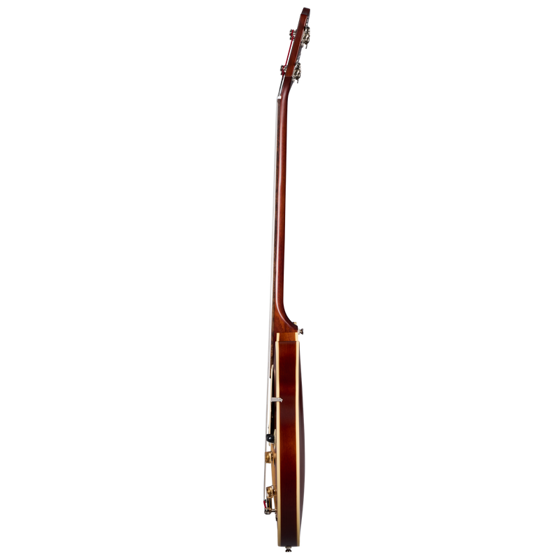 Load image into gallery viewer, Jack Casady Basse Fretless, Vieilli Royal Tan avec étui souple
