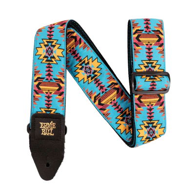 Courroie de guitare Jacquard- Sedona Blue