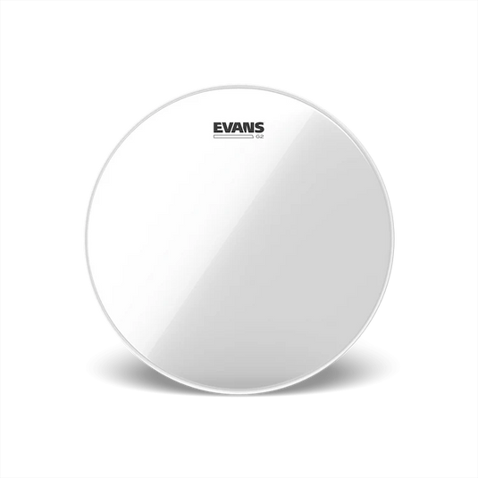 Peau de batterie transparente G2 de 18 pouces et 2 plis