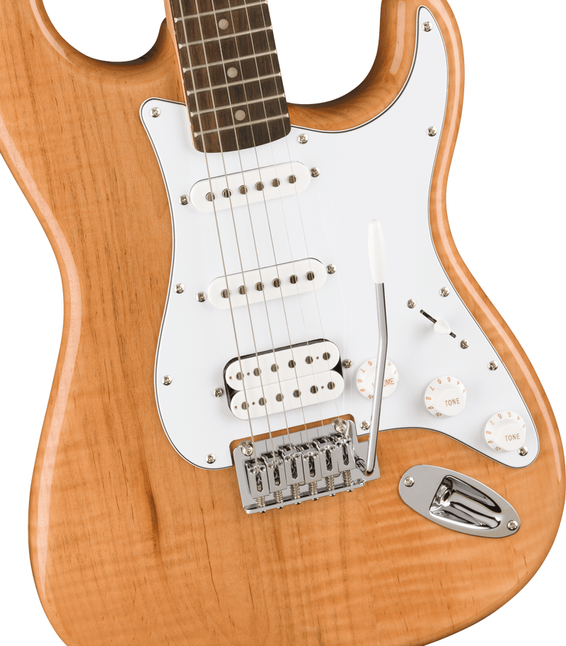 Chargez l&#39;image dans la visionneuse de la galerie, Guitare électrique AFFINITY SERIES® STRATOCASTER® HSS FSR Affinity Series™ Stratocaster® HSS, Touche en laurier, protecteur blanc, bois Naturel
