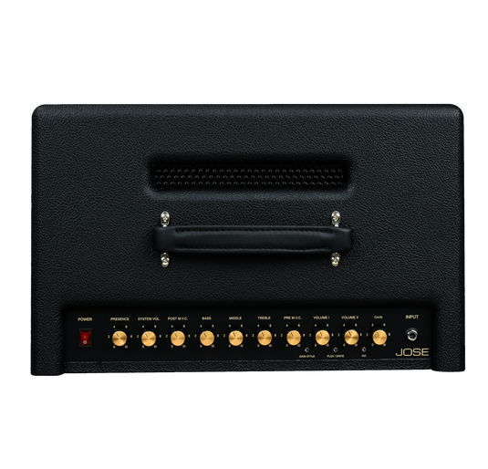 Hommage à Jose Arredondo – Combo 20 watts 1x12" Tolex noir, liseré doré