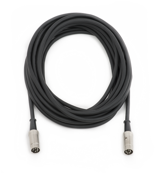 cable 7 pin Din 25” pour footswitch supersonic 22