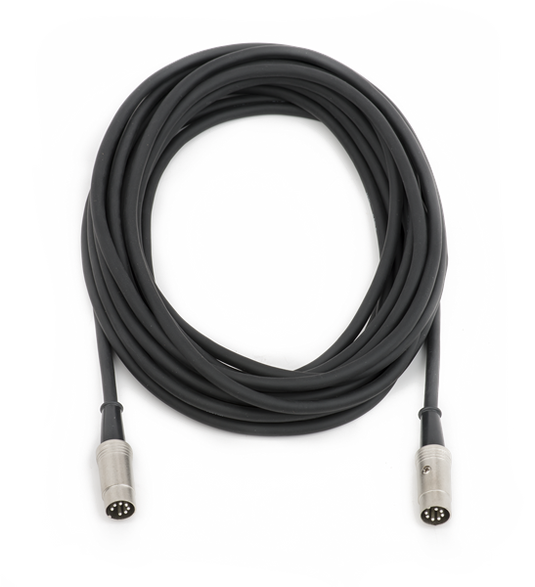 cable 7 pin Din 25” pour footswitch supersonic 22